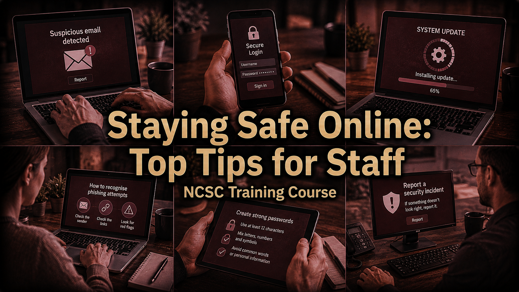Staying Safe Online: Top Tips for Staff